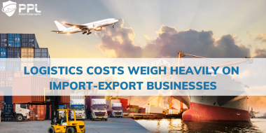 Logistics costs weigh heavily on import-export businesses